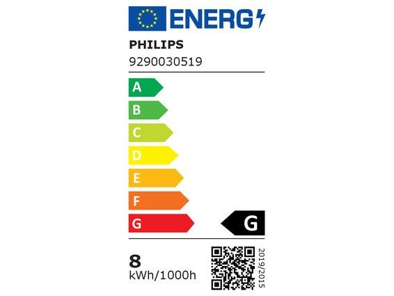Philips Hue White E27 Einzelpack Globe Filament 550 lm Filament-Leuchtmittel mit E27 Sockel