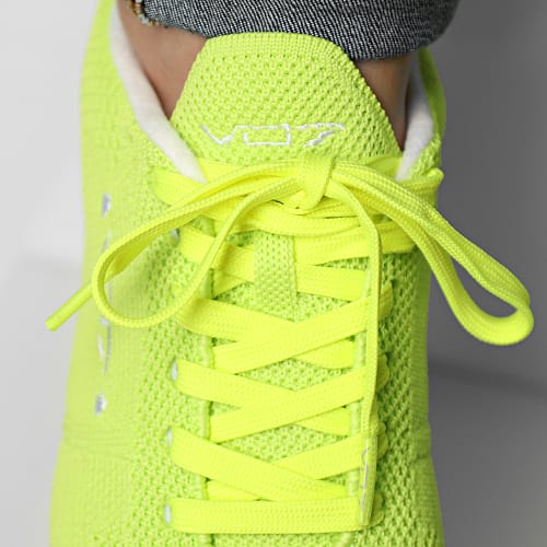 Baskets Milan Knit Fluo Yellow