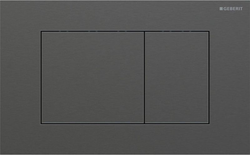 Geberit - Sigma 40 - Drukplaat - RVS Zwart Chroom