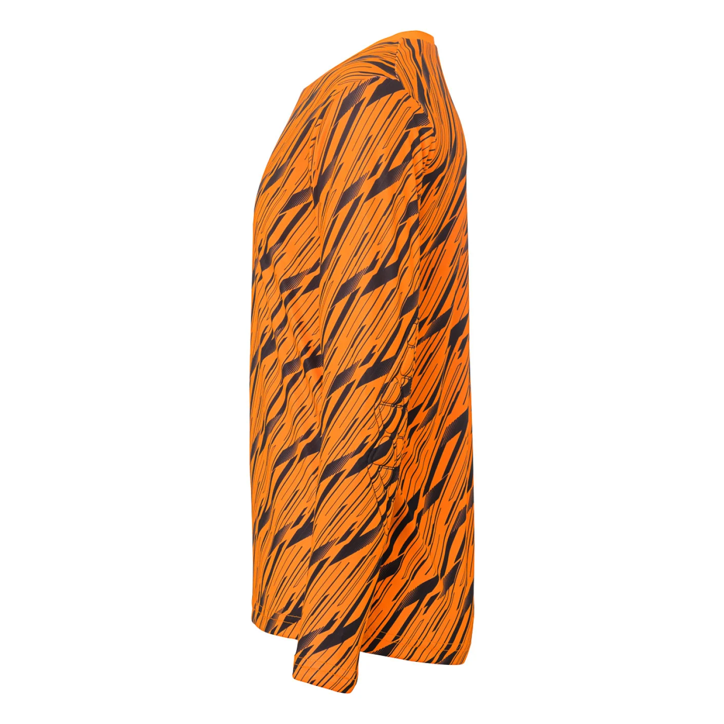 Uhlsport Progressive Keepersset Lange Mouwen Kids Feloranje Zwart