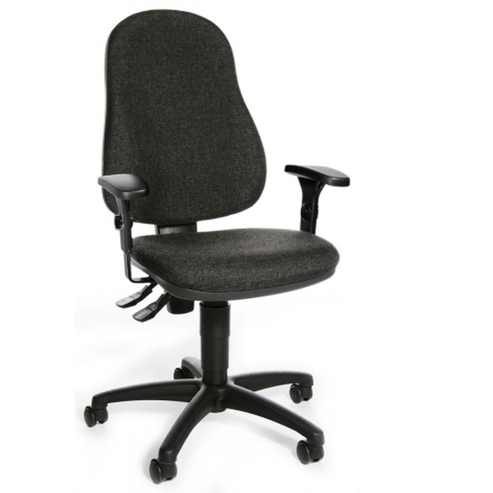 Home Office Bürostuhl CALIFORNIA 60 Stoff mit Armlehnen (höhenverstellbar) Topstar