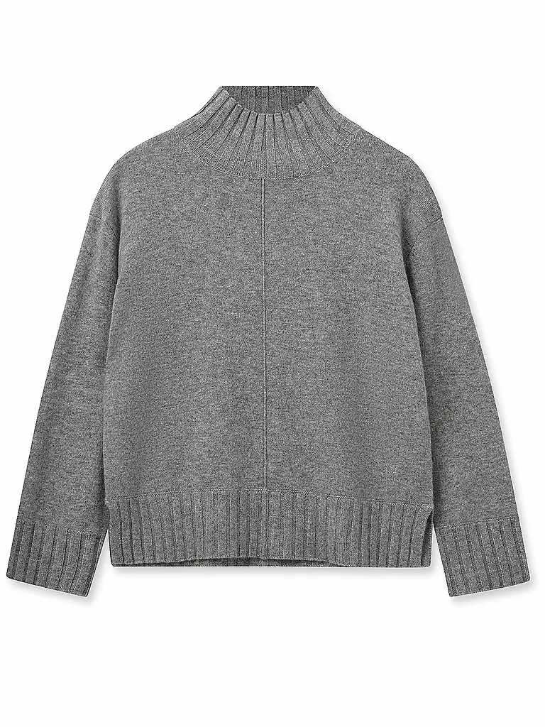 MOS MOSH Rollkragenpullover MMAIMA grau