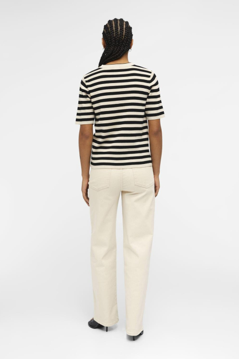 Object beige dames trui