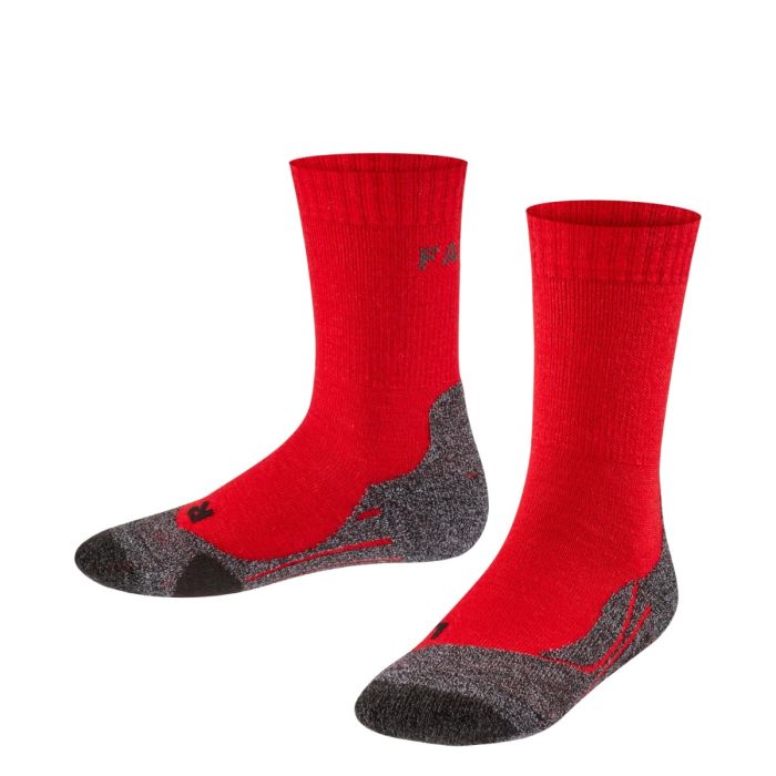 Falke Junior Strømper TK2 Trekking Socks Rød