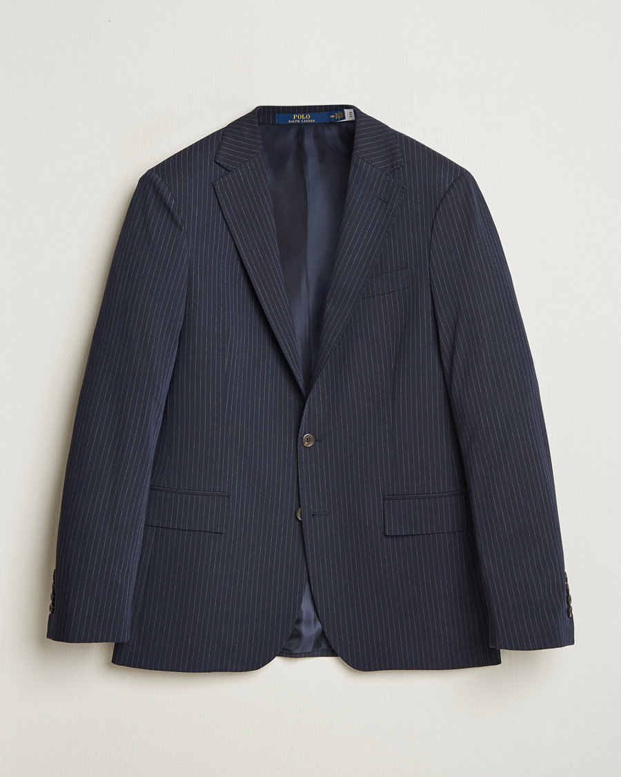 Polo Ralph Lauren Single Breasted Pinstripe Sportcoat Navy/Grey