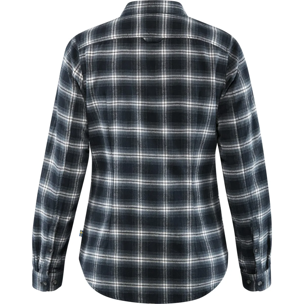 Fjällräven Women's Övik Flannel Shirt Dark Navy
