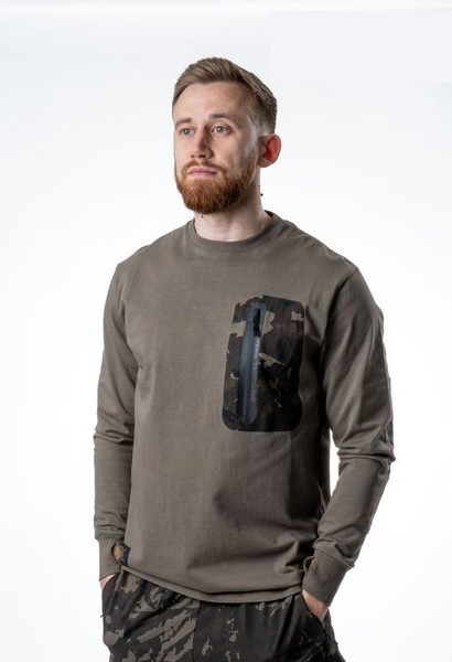 T-shirt à manches longues Nash ZT HD Vert
