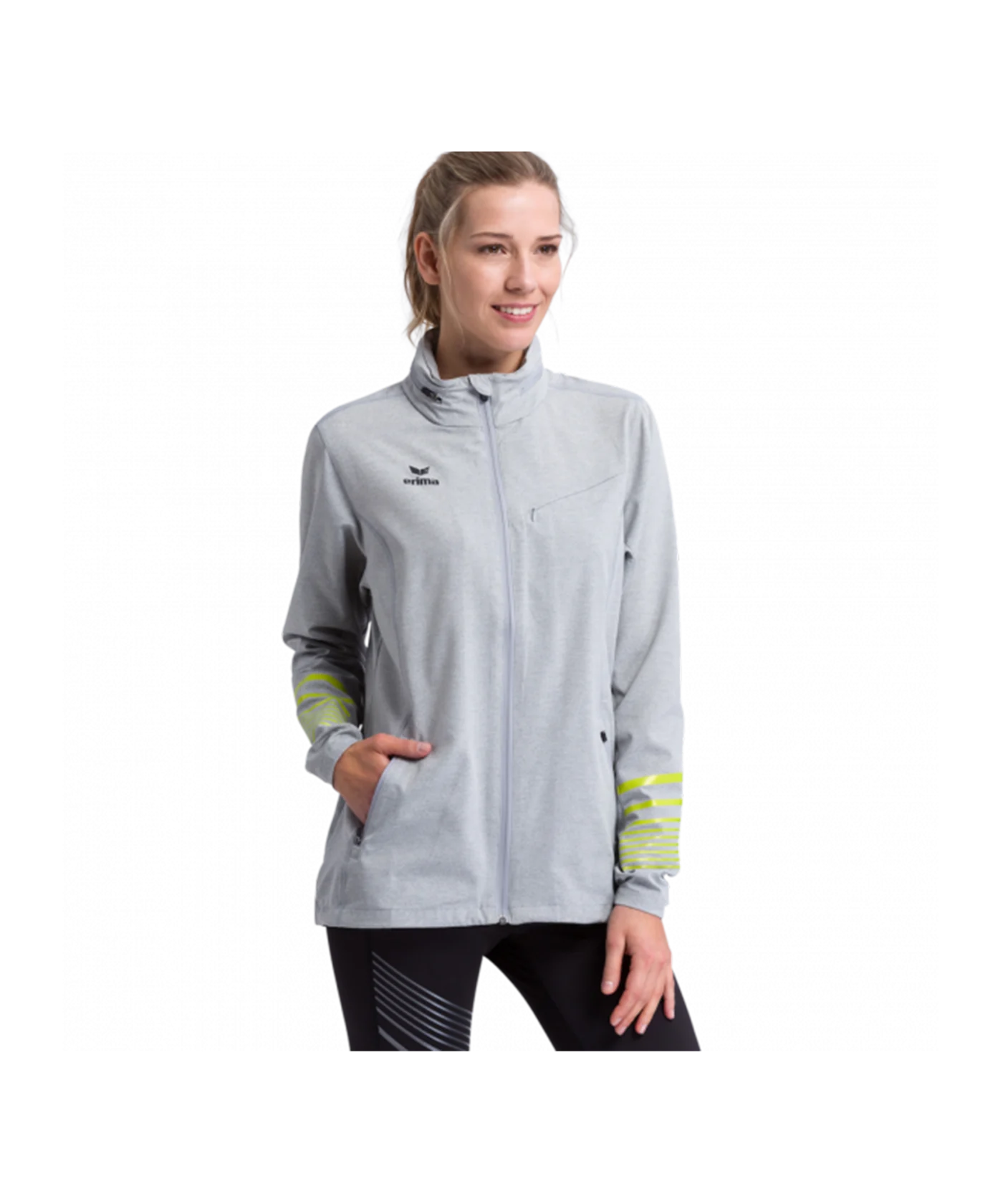 Erima Race Line 2.0 Jacke Running Damen Grau