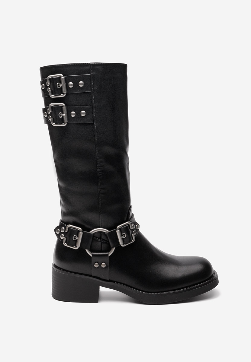 Bottes femme noires Montana