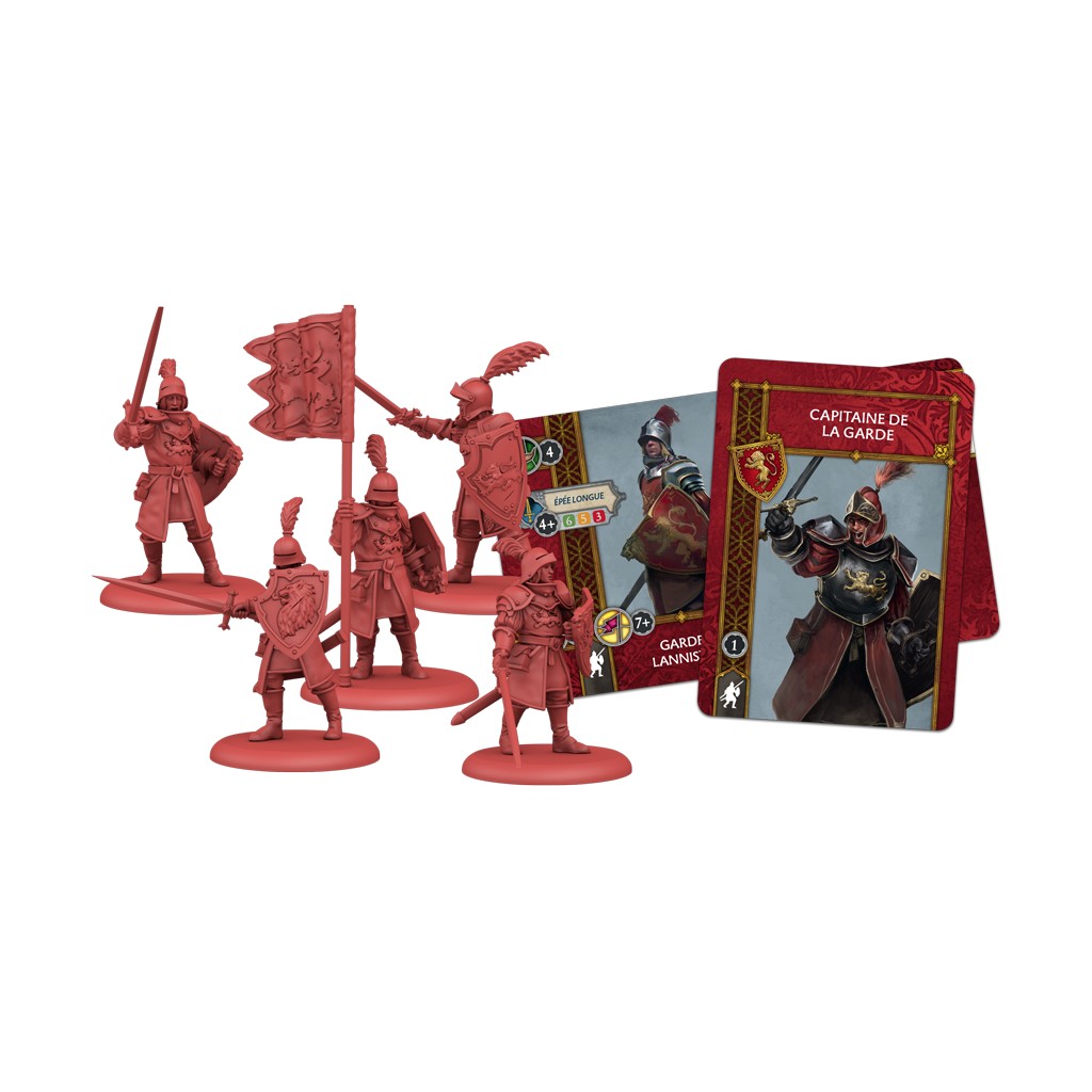 Le Trône de Fer : le Jeu de Figurines - Gardes Lannister