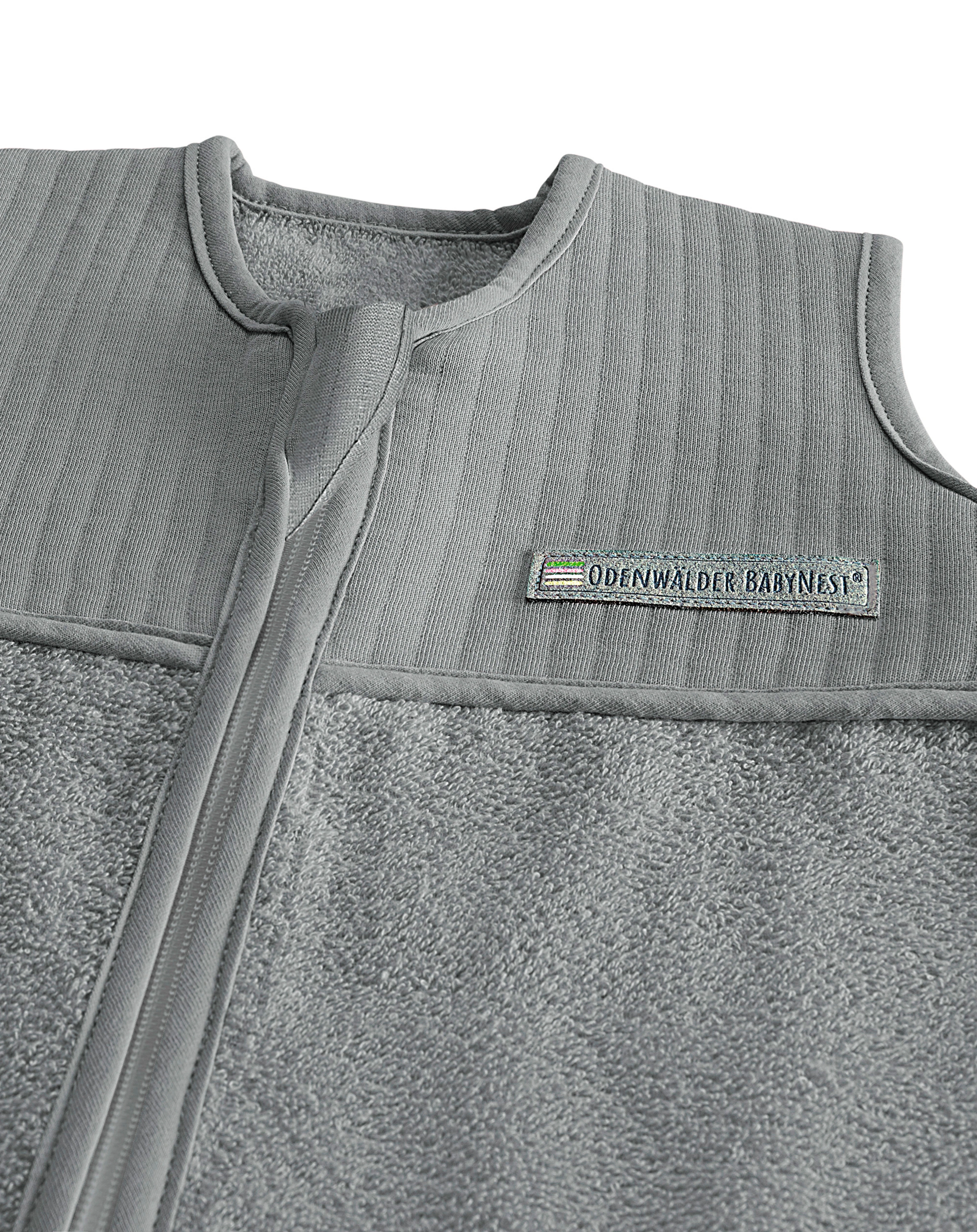 Frottée-Schlafsack BabyNest® UNIQUE in grey