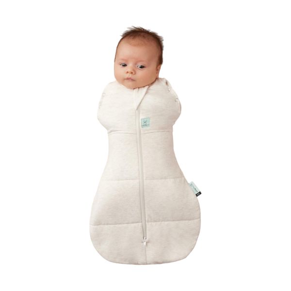 Ergopouch Cocoon Inbaker Slaapzak Oatmeal Marle 3,5 0-3 maanden