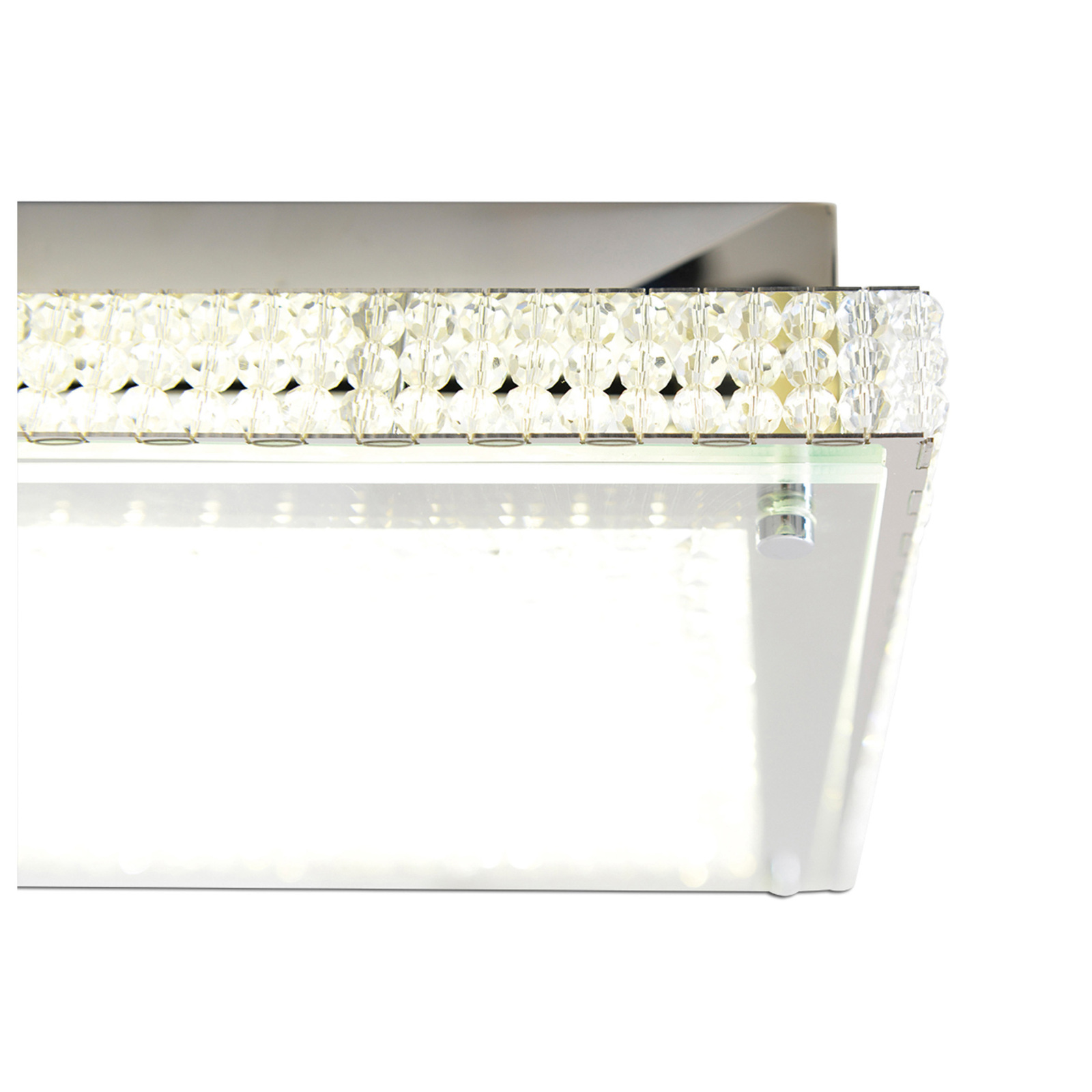 LED-Deckenleuchte MADRID - transparent - 39 cm
