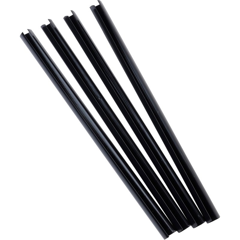 Baguette reliure manuelle 15 mm Exacompta Serodo noire - Paquet de 20