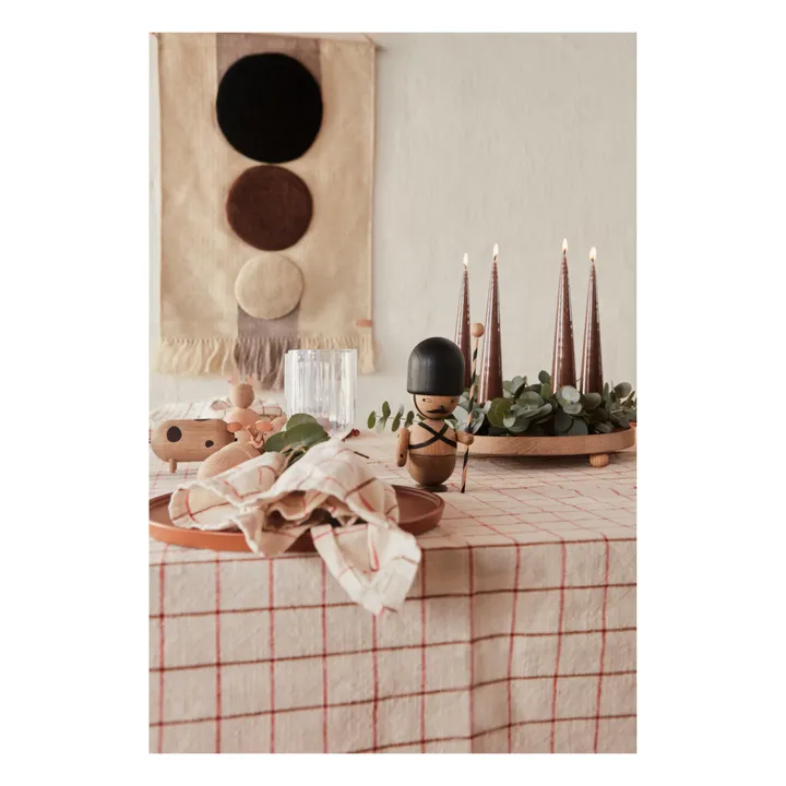 Oyoy Décoration murale Maru en laine | Blanc cassé