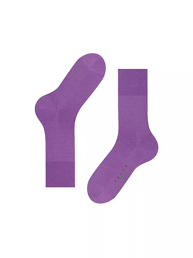 FALKE Socken AIRPORT pink iris pink