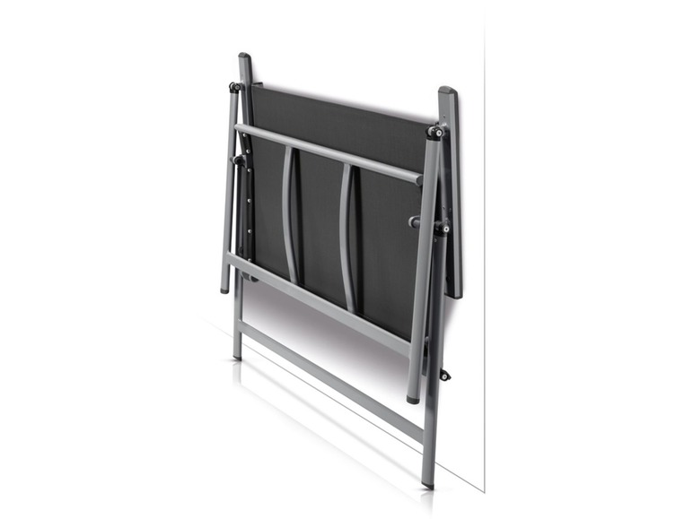 Aluminium tuinbank grijs