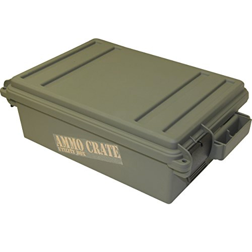 MTM Ammo Kasse Grønn Acr4 Acr4-18, Utv. 44x27x14cm Inv. 33x23x12cm