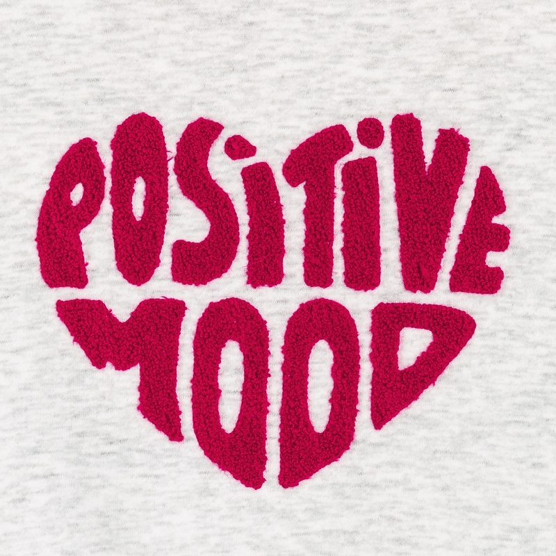 Sweat-shirt à message