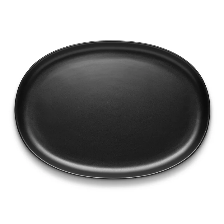 Eva Solo - Nordic Kitchen Servierplatte oval 31 cm, schwarz