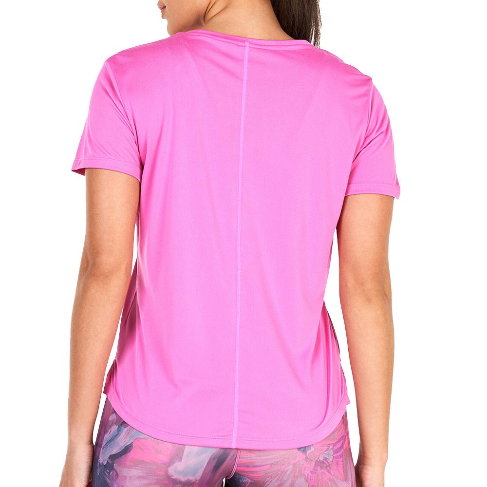 Nike T-shirt Rose Femme Nike One Df Swsh