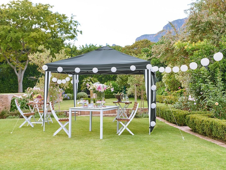FLORABEST balkon meubels set, met 2 stoelen en 1 tafel, gemaakt van acaciahout, weerbestendig