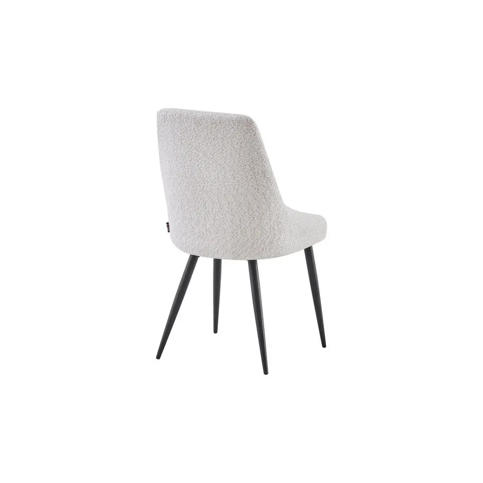 Furnihaus Eetkamerstoel Oscar Boucle Beige Set van 2
