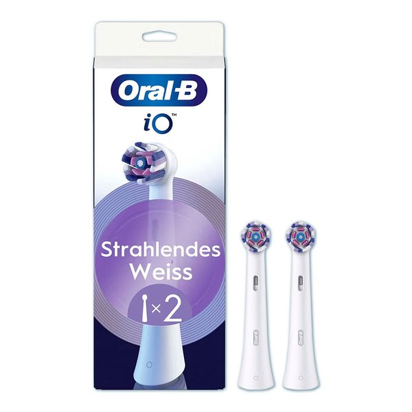 Oral-B iO Strahlendes Weiss Aufsteckbürsten (2 St.)
