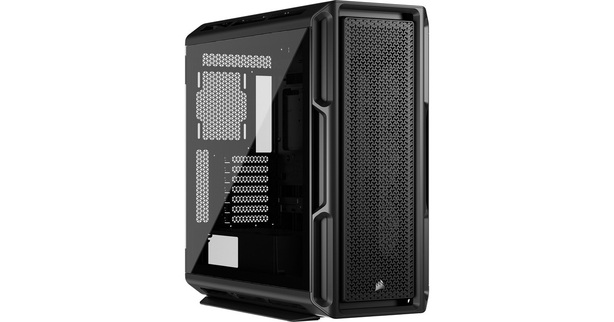 Corsair5000T midi tower behuizing  (Zwart | 4x USB-A | 1x USB-C | Tempered Glass)
