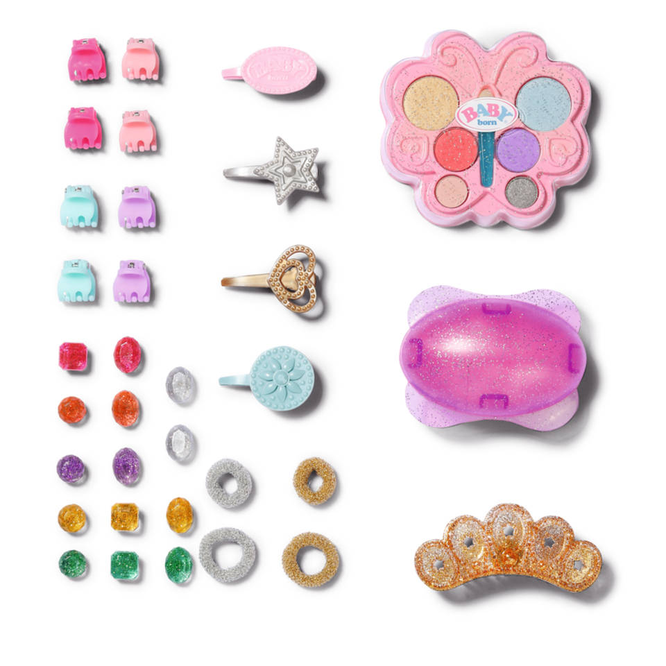 BABY born Sister prinses kaphoofd + 33 accessoires
