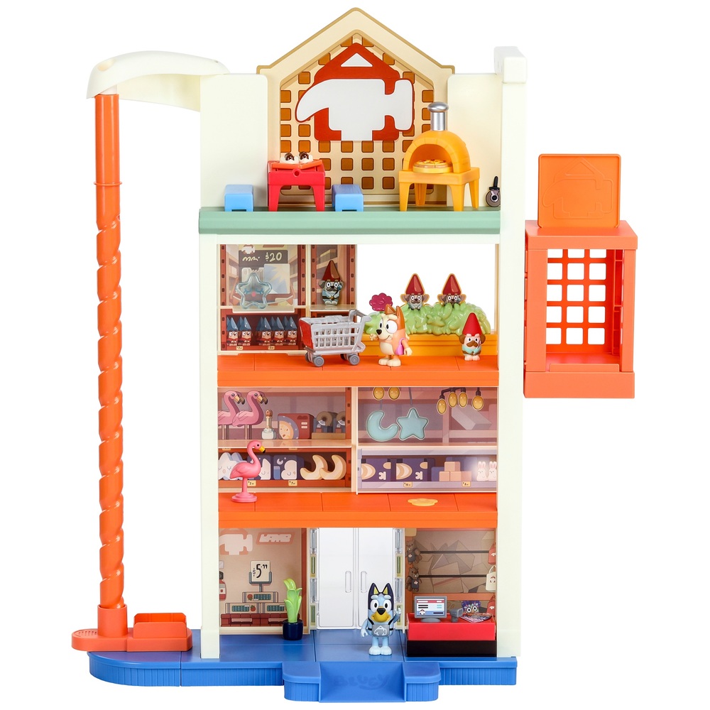 Bluey Hammerbarn Einkaufszentrum-Spielset