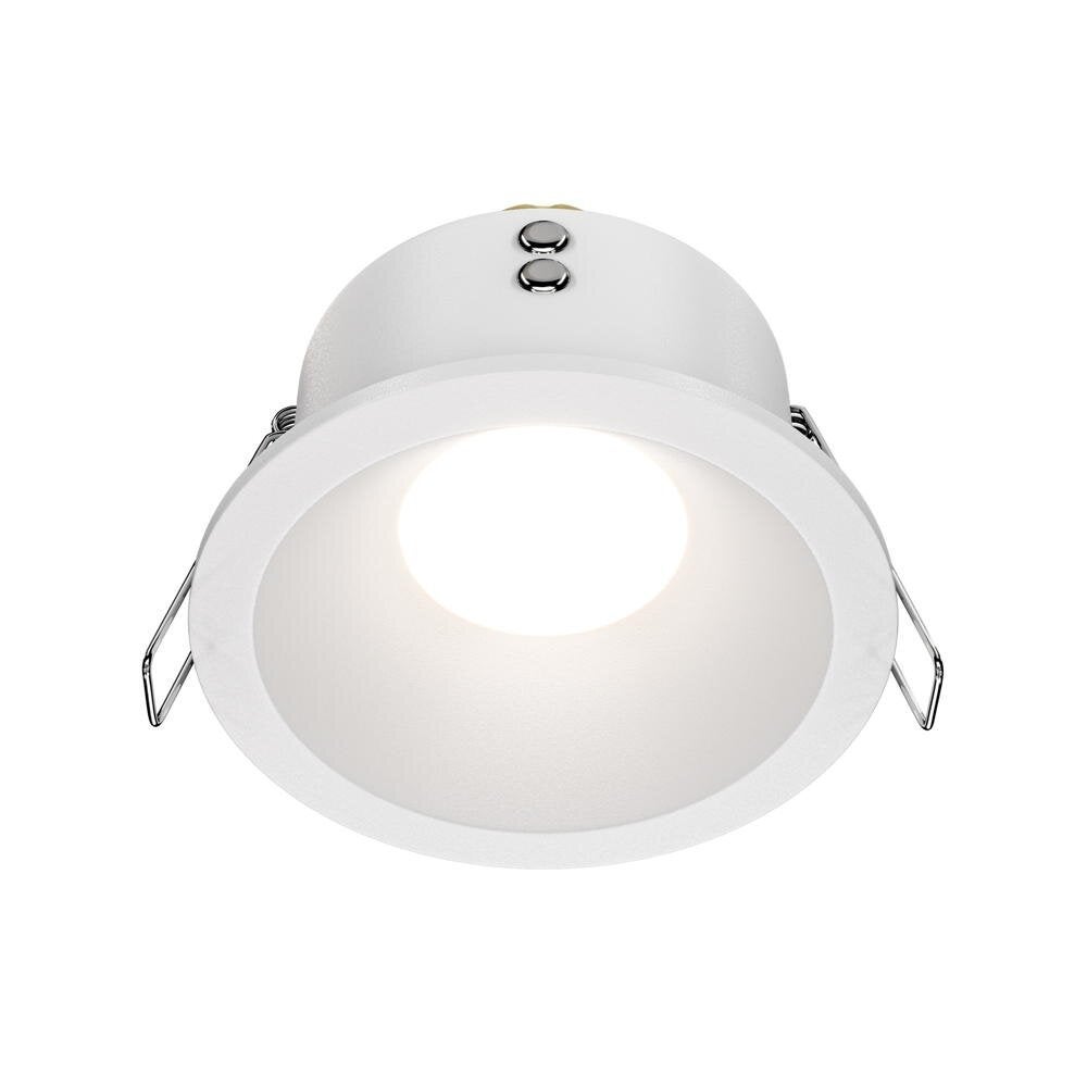 Zoom inbouw plafondspot in wit GU10 IP65 rond