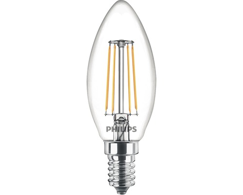 LED kaarslamp B35 helder E14/4,3W (40W) 470 lm 2700 K warm wit