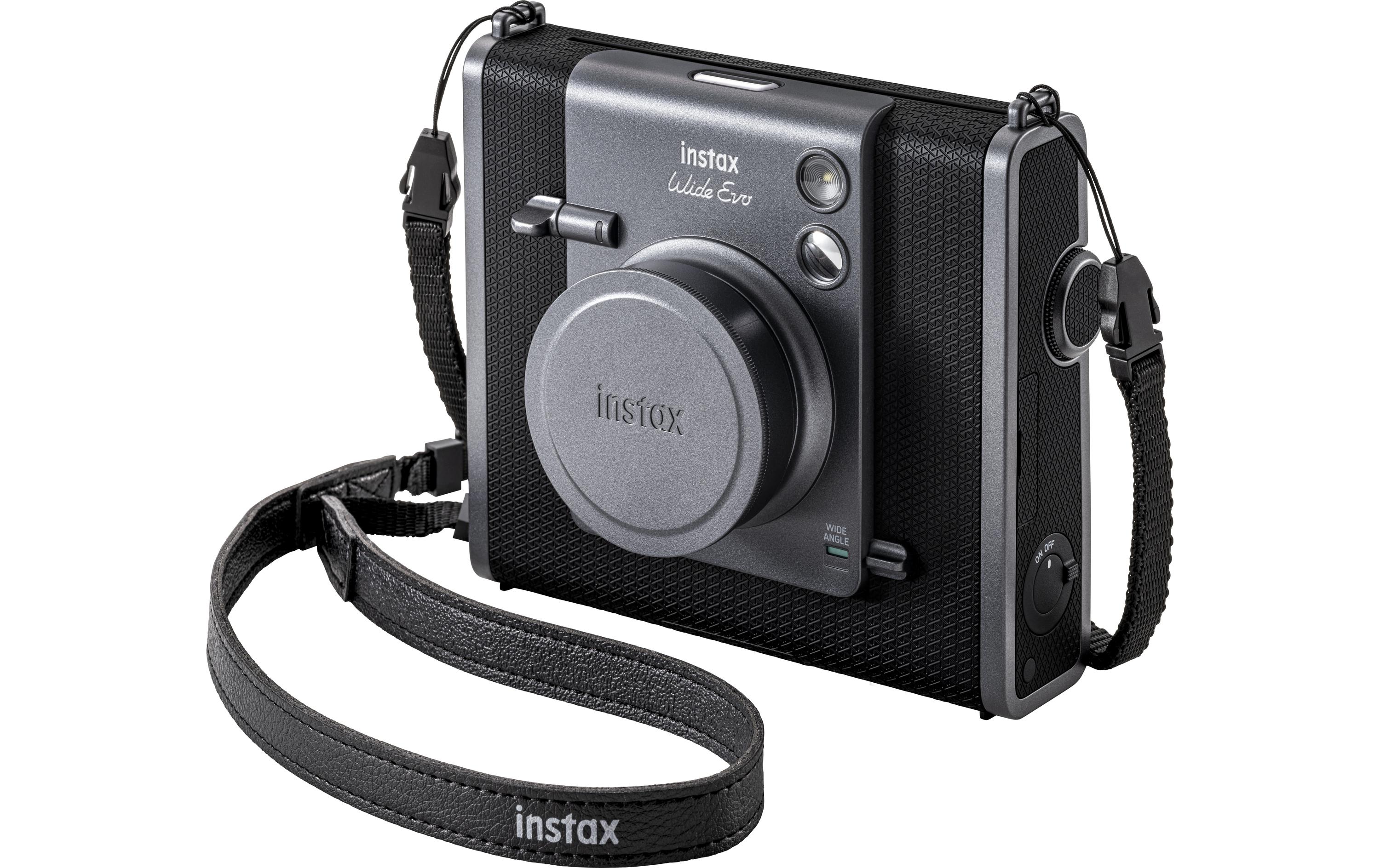 Fotokamera Instax Wide Evo Schwarz<br>Vielseitige Sofortbildkamera