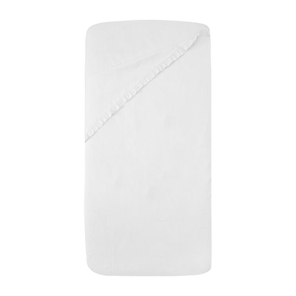 Witlof For Kids Ruffle Tuck-Inn Ledikantlaken - 60 x 120 cm