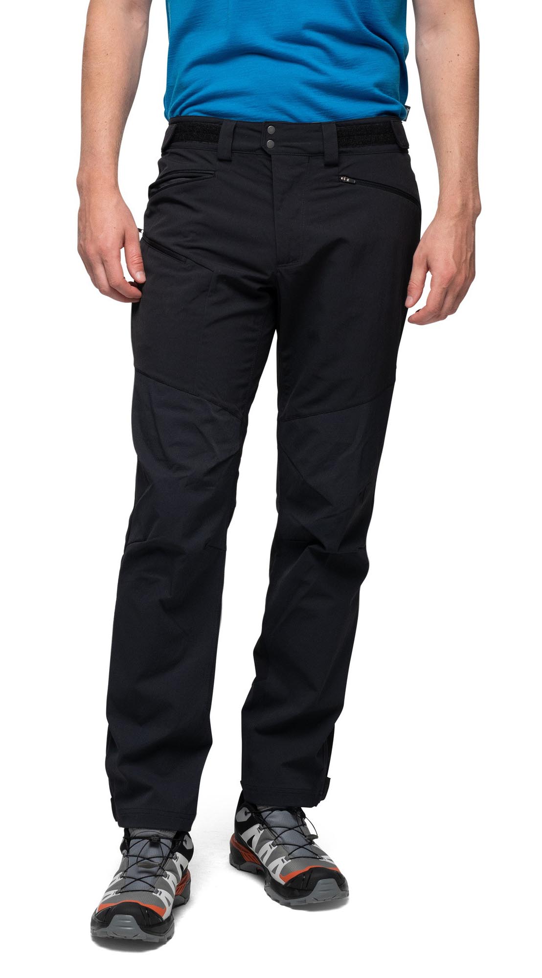 Rabot Softshell Pants Herre Black/Dark Shadow Grey