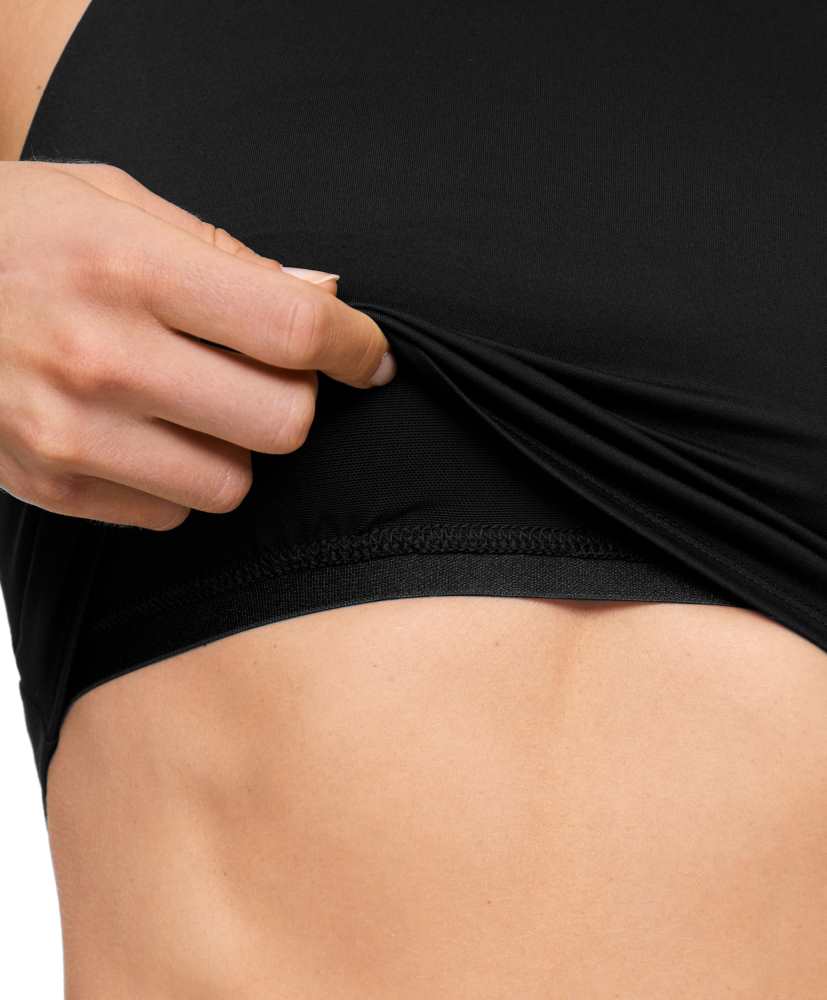 Top de alças Comfortlux com costas abertas