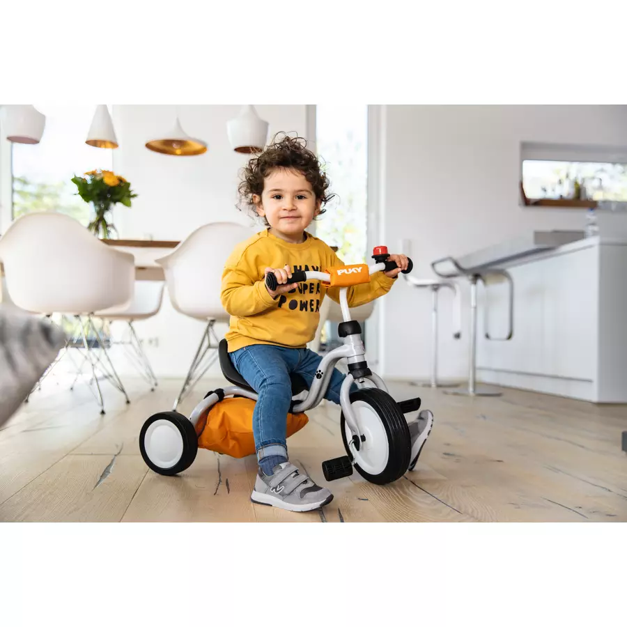 PUKY® Dreirad Fitsch Bundle, senfgelbgrau