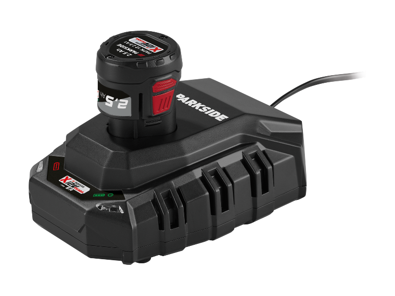 Accu 12 V - 2,5 Ah en acculader 6 A
