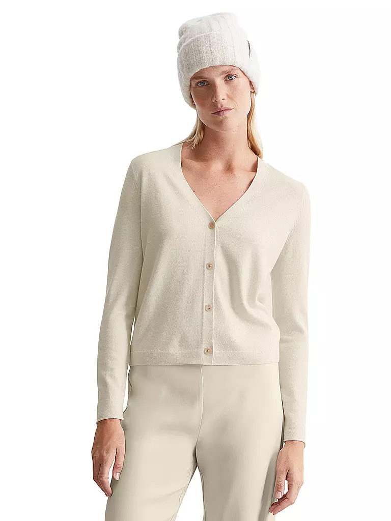 MARC O'POLO Strickjacke beige