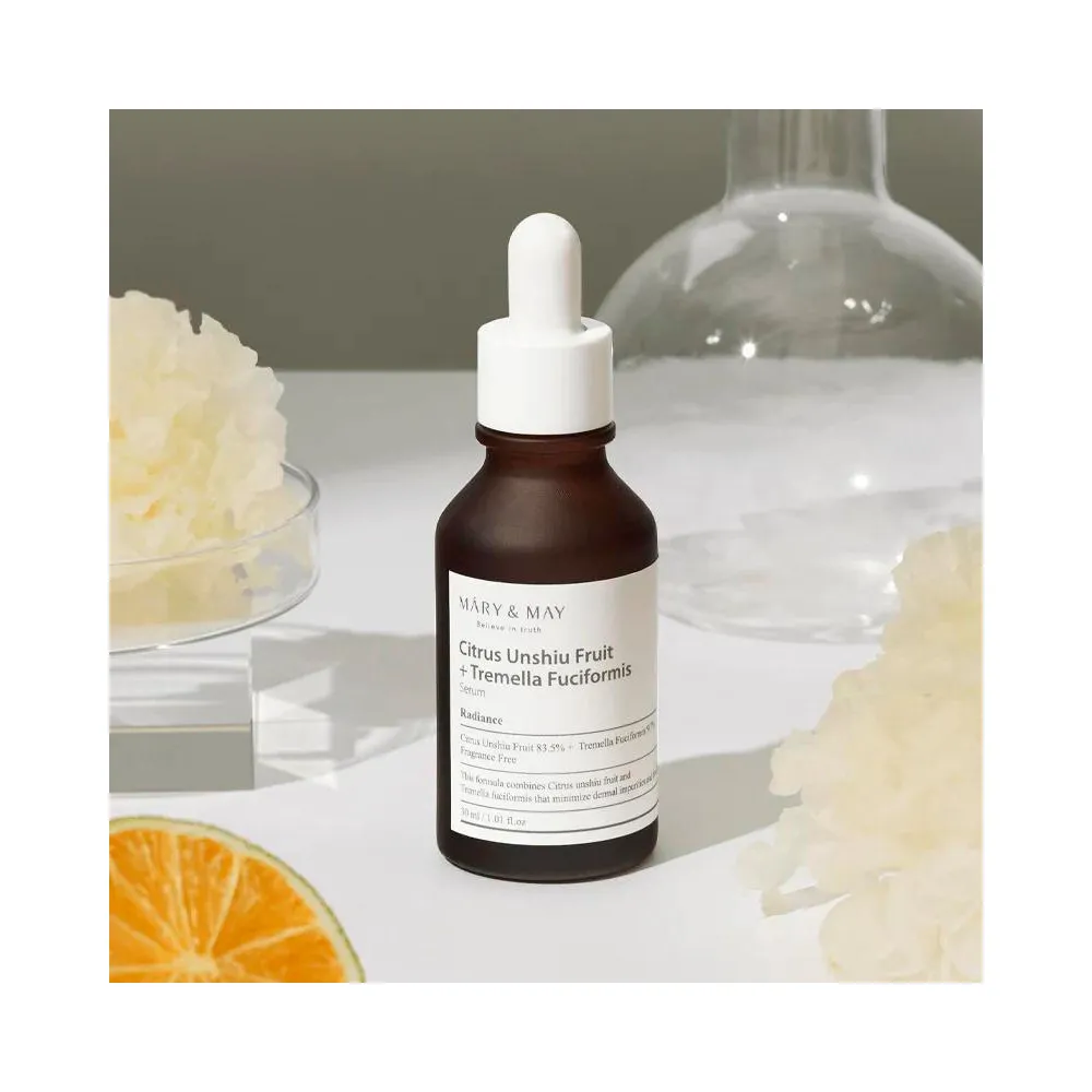 Mary&May Citrus Unshiu   Tremella Fuciformis Serum - 30 ml.
