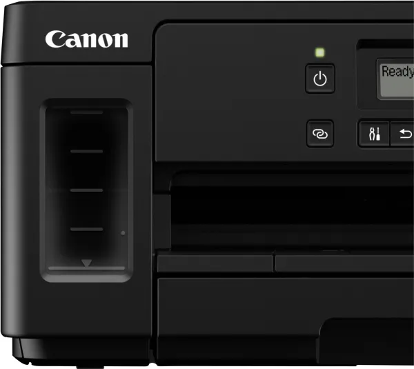 Canon PIXMA G5050 - Printer - farve - Duplex - blækprinter - kan genopfyldes - A4/Legal - op til 13 ipm (mono) / op til 6.8 ipm (farve) - kapacitet: 350 ark - USB 2.0, LAN, Wi-Fi(n)