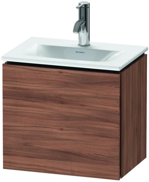Duravit L-Cube Waschtischunterbau wandhängend LC6133, 440x311 mm, 1 Tür, Anschlag rechts, für Viu 073345, LC6133R7979, Farbe: Nussbaum Natur Dekor