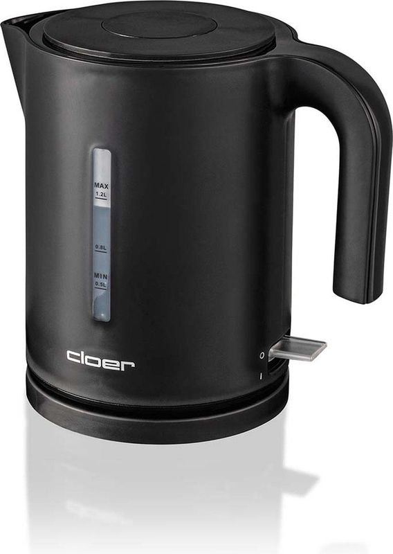 CLOER 4120 Waterkoker Wit - Kunststof - 1,2 Liter