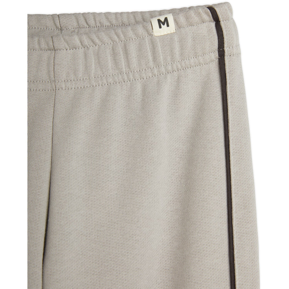 Køb Mini Rodini Grey Plain Piping Sweatpants