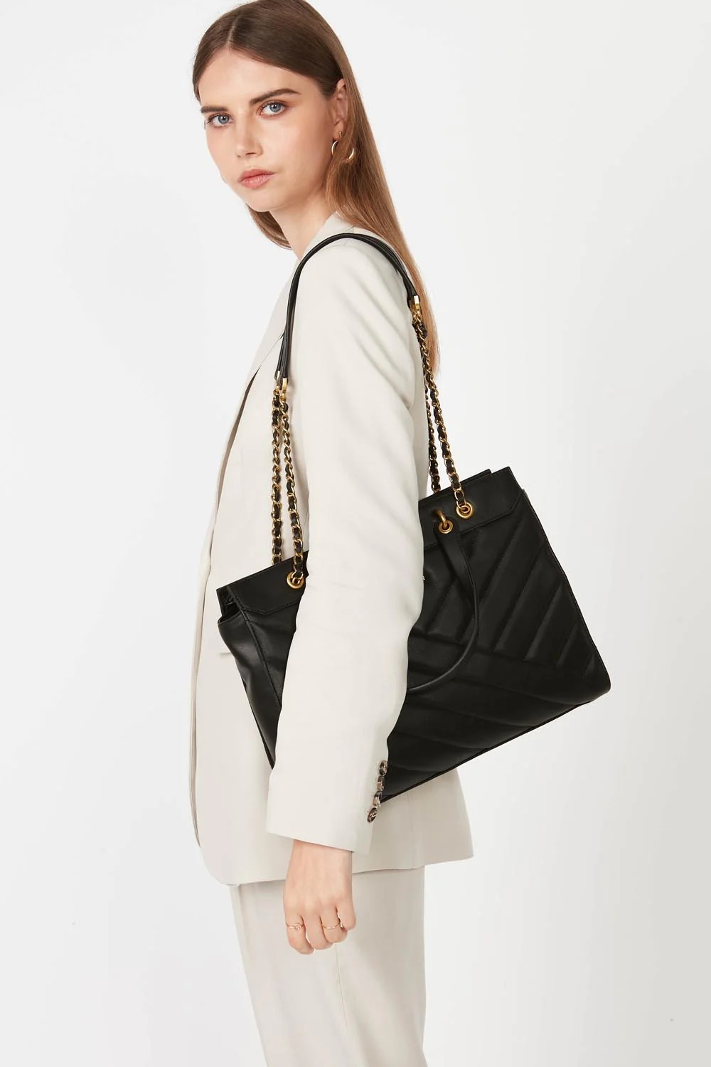Soft Matelassé-Sac cabas épaule