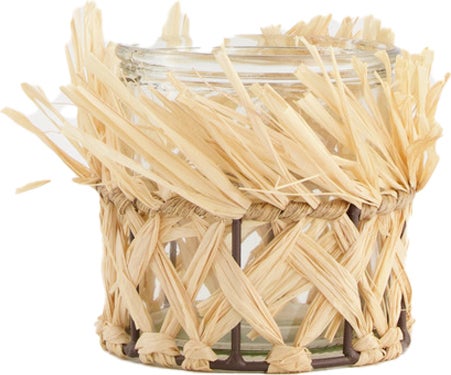 Dijk Natural Collections windlicht naturel D 10 H 10 cm
