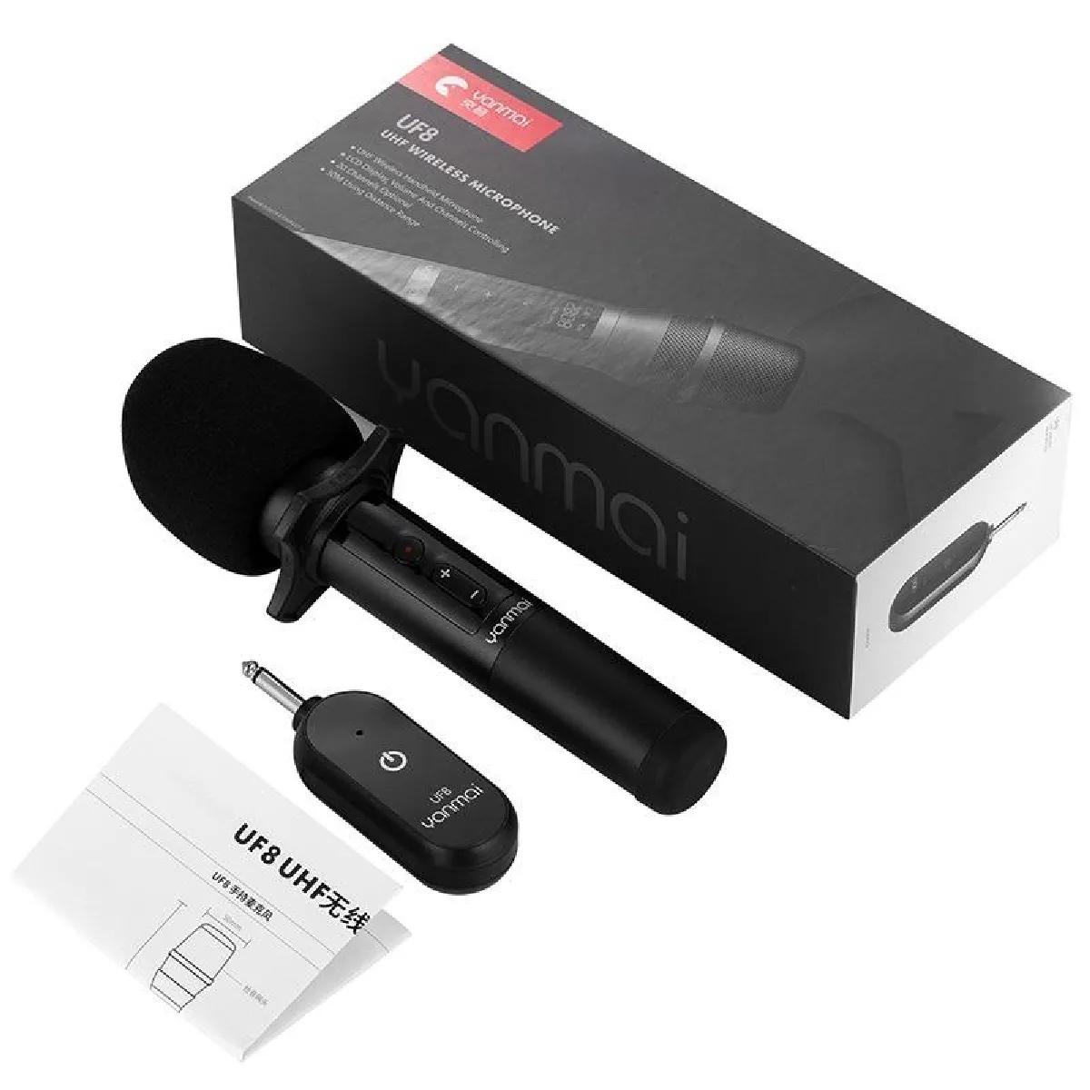 Yonis Microphone Sans Fil UHF