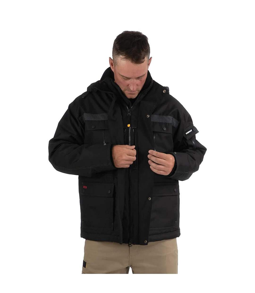 Caterpillar - Veste isolée PARKER - Homme (Noir) - UTFS10114