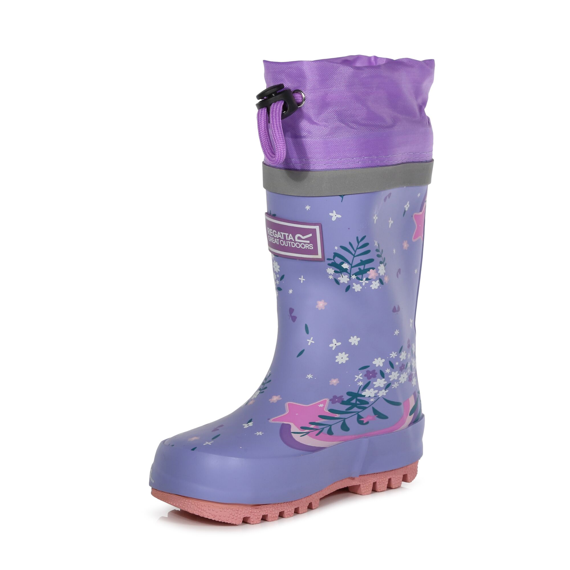 Botas De Agua Slipon Regatta Splash Floracion